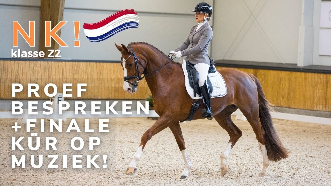 8e in de FINALE van het NK! | Proef  45 bespreken + kür op muziek! 🤩🧡