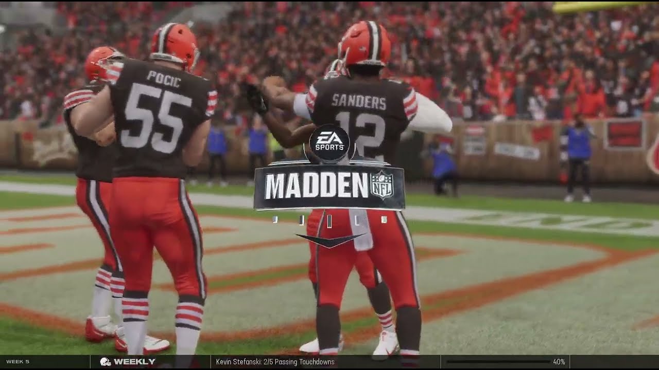 Madden NFL 25 Cleveland Browns Franchise Ep 5 - Shedur Cooks a Top 5 Defense!!