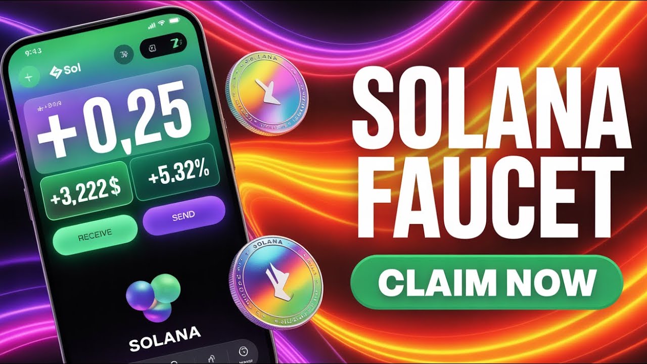 Get FREE SOLANA Claim Tokens in Minutes with SOLANA Crypto Faucet