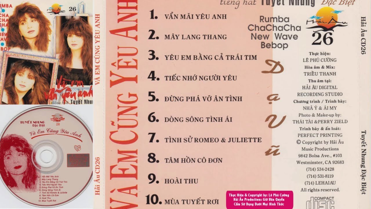 Nhạc Tình Hải Ngoại Tiếng Hát Tuyết Nhung | Chọn Lọc Tình Khúc Đặc Biệt Hay - Và Em Cũng Yêu Anh