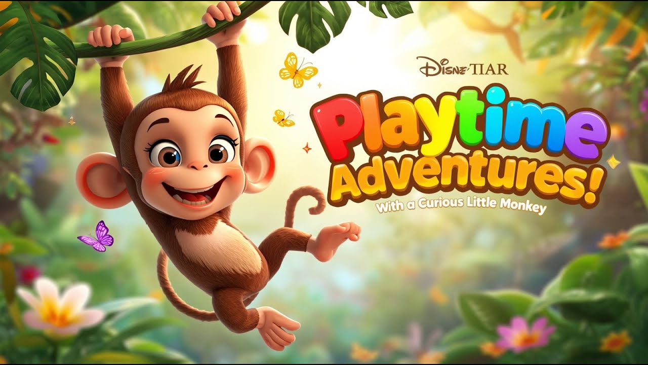 Playtime Adventures with a Curious Little Monkey+More Nursery Rhymes & Kids Songs| Mini Mind Master