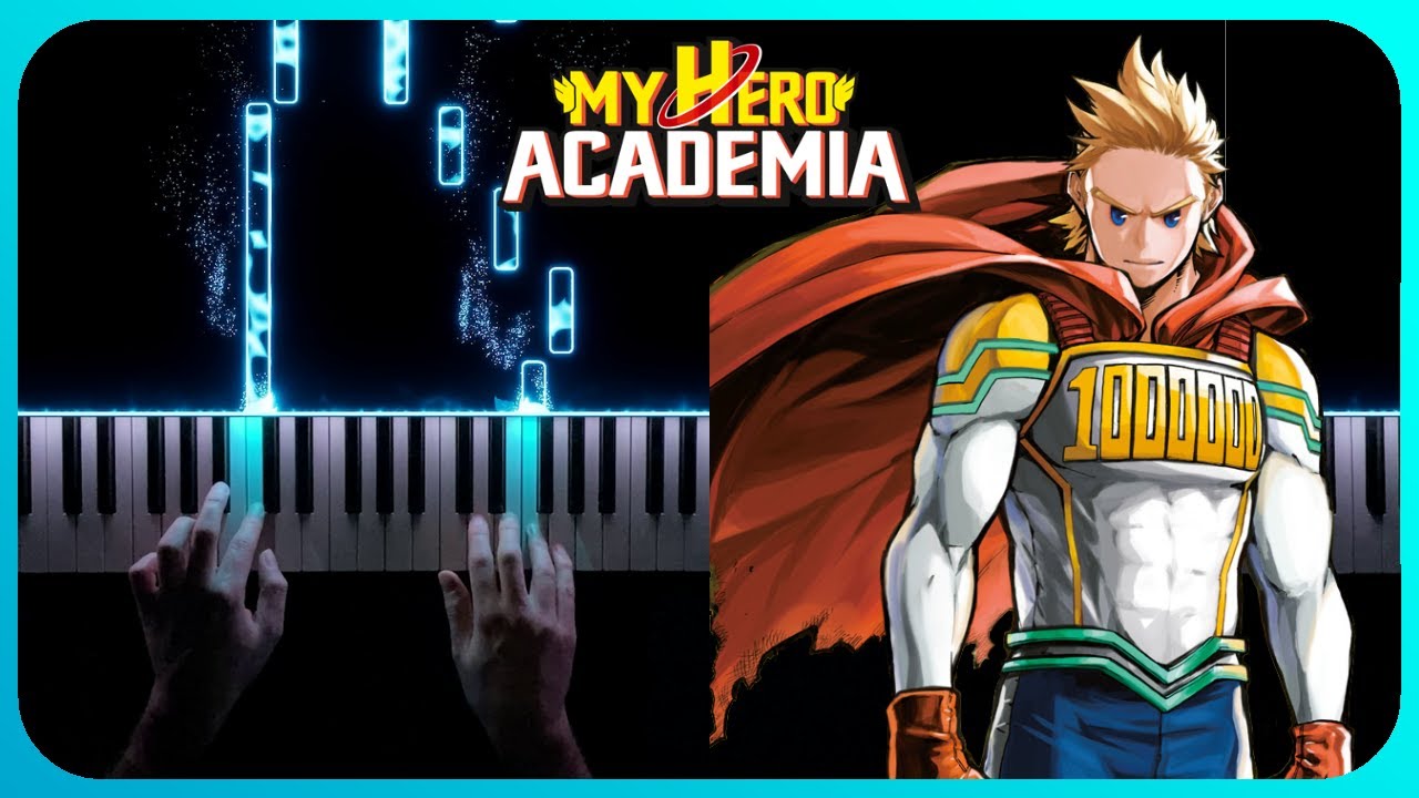 Mirio's Sacrifice / Light of Hope - My Hero Academia OST - Easy Piano Cover with Sheet music