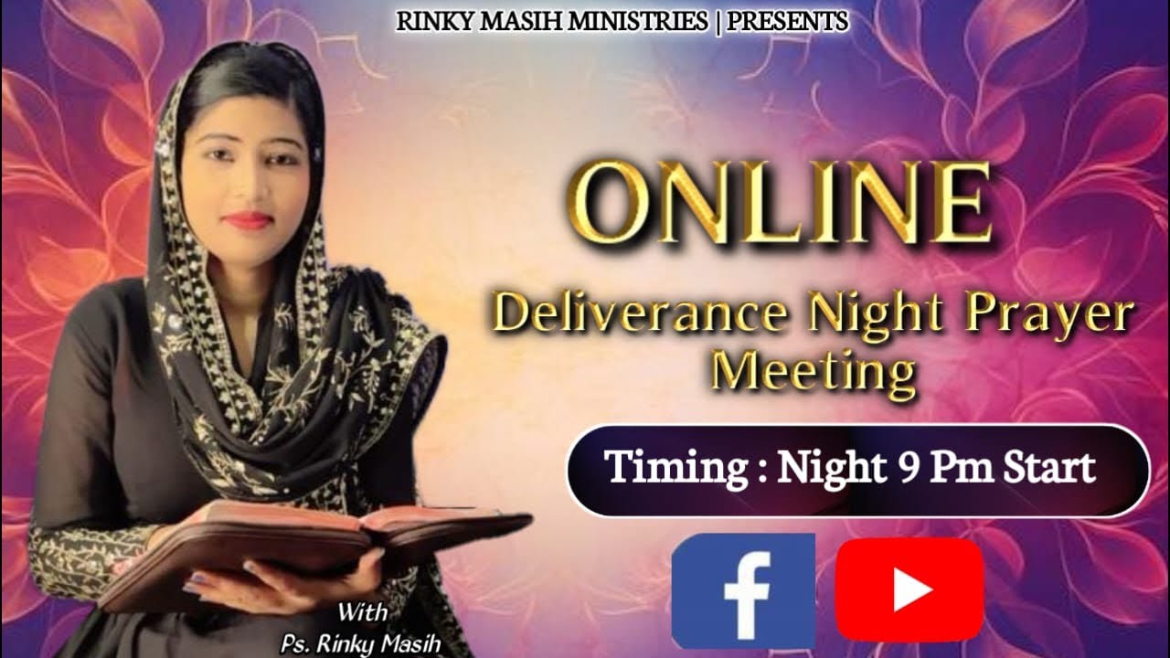 Monday online prayer 23/02/2026 Pastor Rinky Masih is live