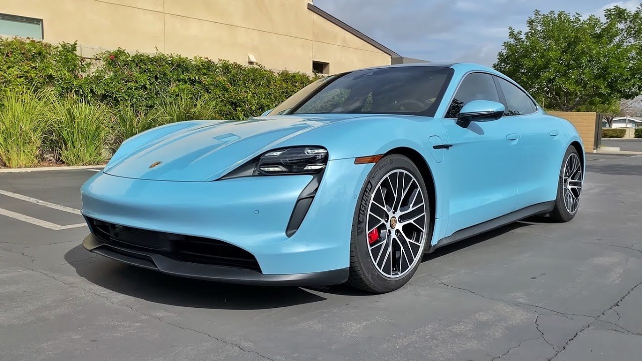 2020 Porsche Taycan 4S Performance Battery Plus Walkaround (No Talking)(ASMR)