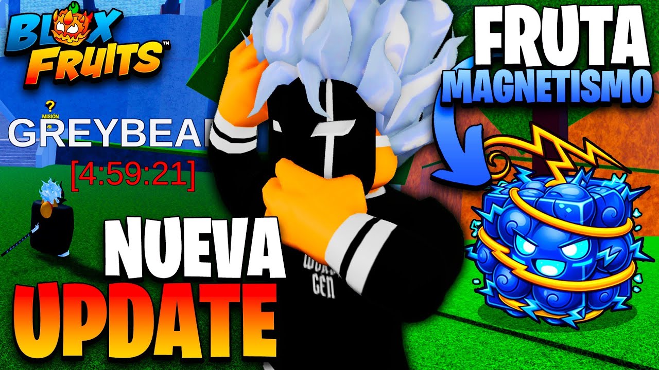 POR FIN NUEVA FRUTA MAGNETISMO y NUEVA UPDATE en BLOX FRUITS🧲