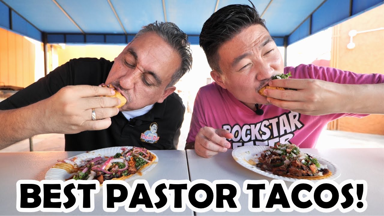 Eating the BEST TACOS AL PASTOR in Los Angeles with MexiPapa!