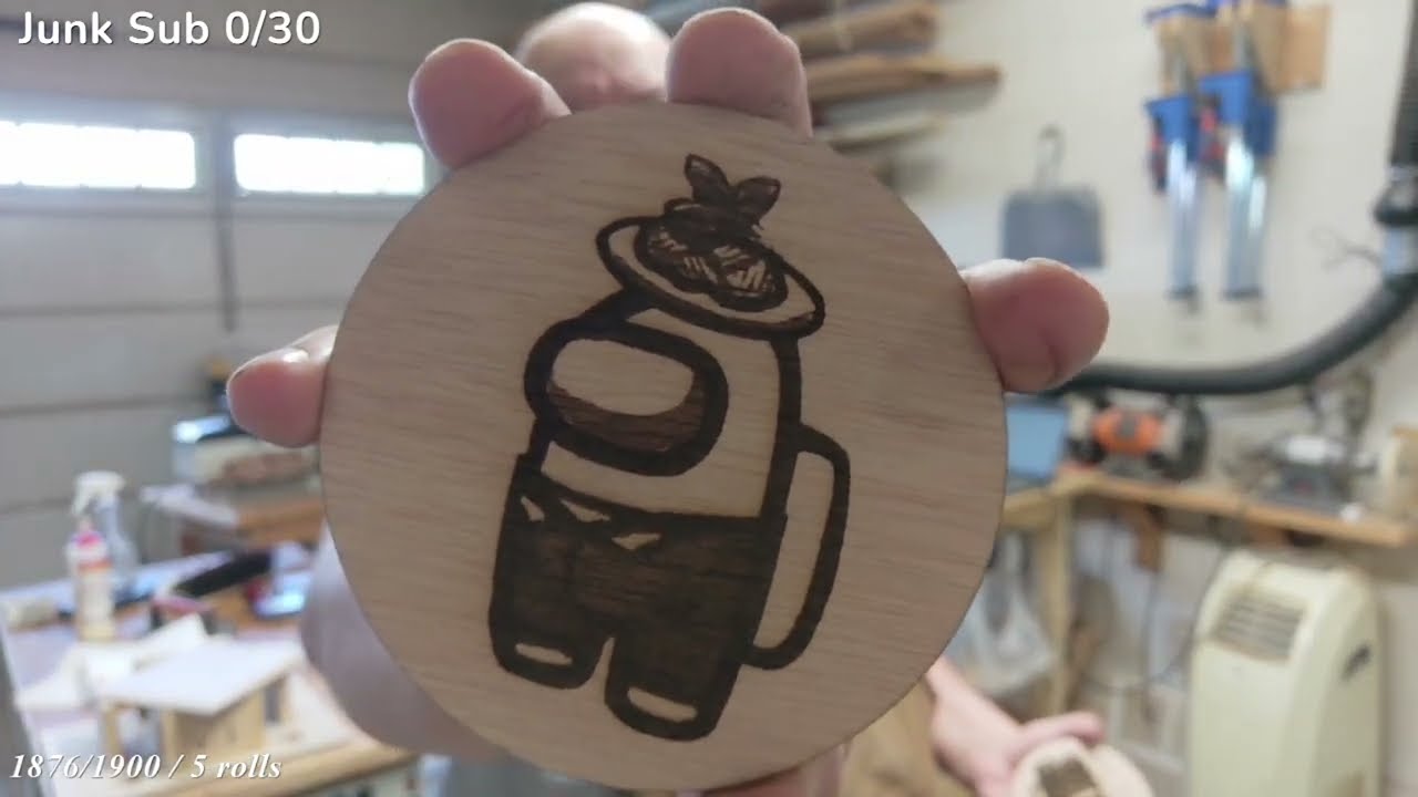 Pasta Coasters Coming the TwitchCon | Woodshop 8-26-2025