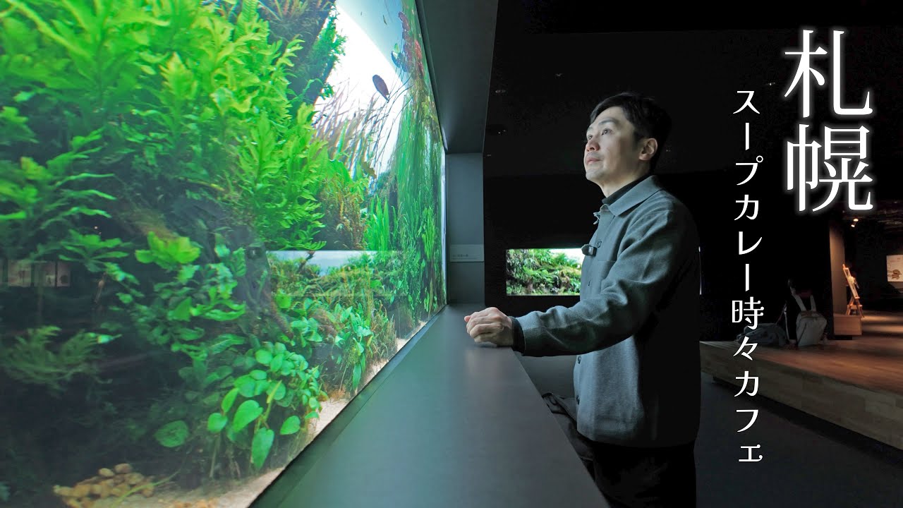 札幌の街中にある水族館とスープカレー時々カフェ｜北海道独り旅