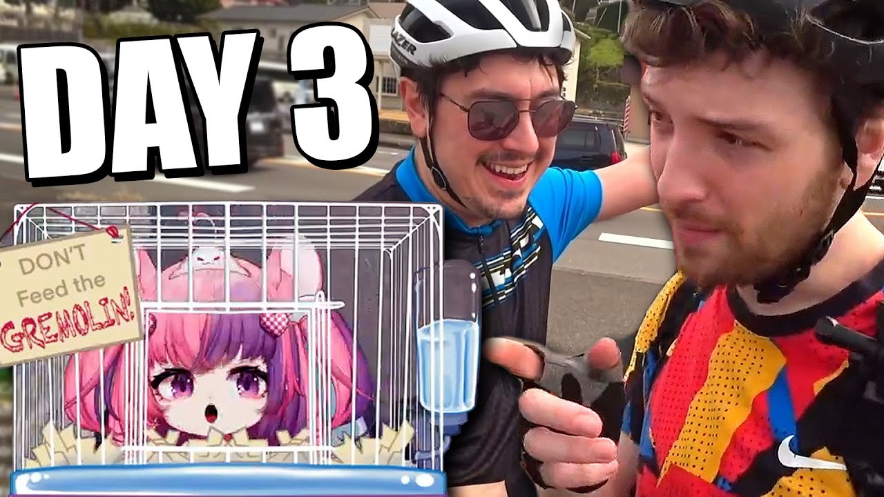 Ironmouse Watches Connor's Cyclathon Day 3!