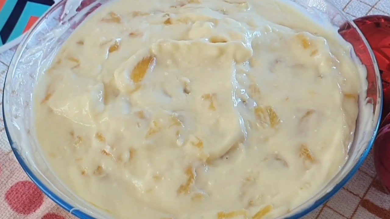 Aprenda Comigo Já...Recheio cremoso de ABACAXI pra bolos de FESTA. 