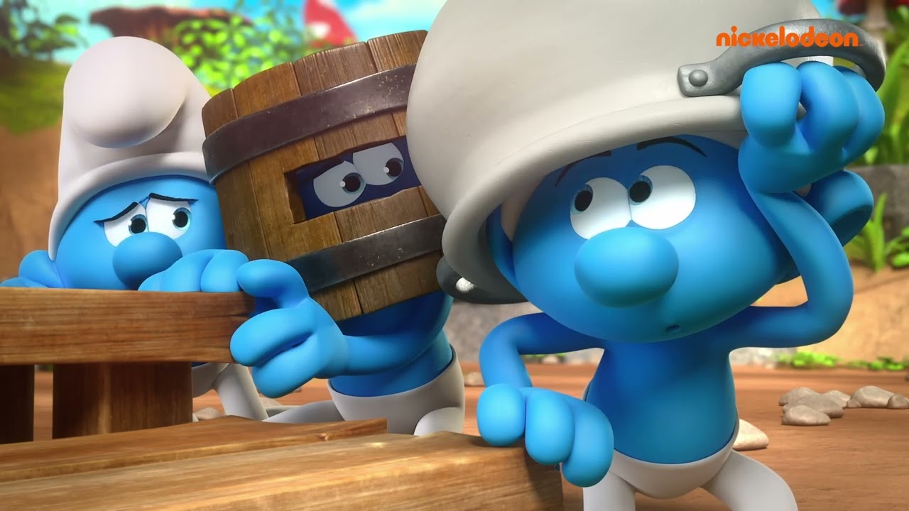 Los Pitufos | &iquest;Debilucho es m&aacute;s fuerte que Fortach&oacute;n? | Nickelodeon en Espa&ntilde;ol