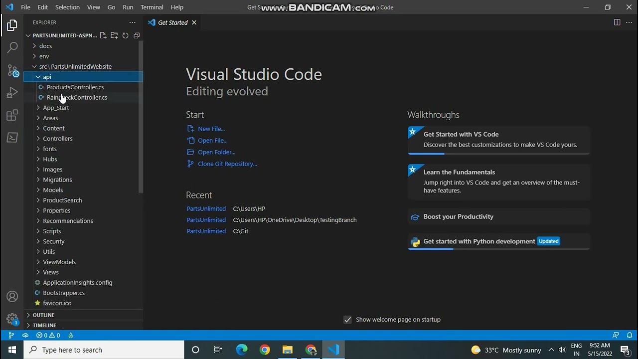Accessing Azure repo from VS code