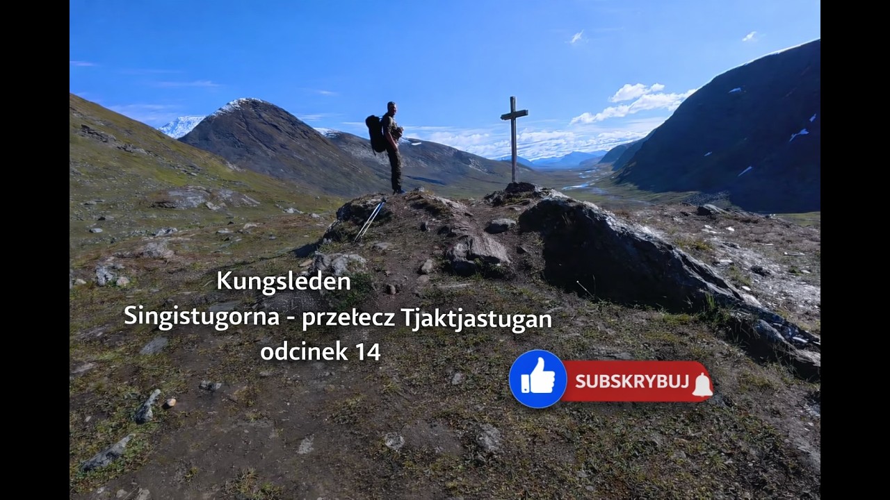Kungsleden dzień #14: Singistugorna - przełęcz Tjaktjastugan