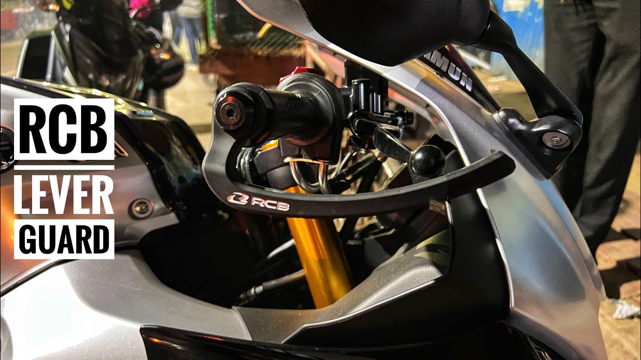 INSTALLED RCB LEVER GUARD TO MY R15M | NAHIN MAMUN