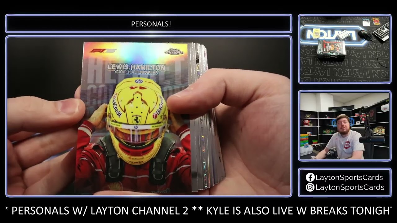 INSANE START! 4 Boxes of 2025 Chrome F1 Hobby for Dean G