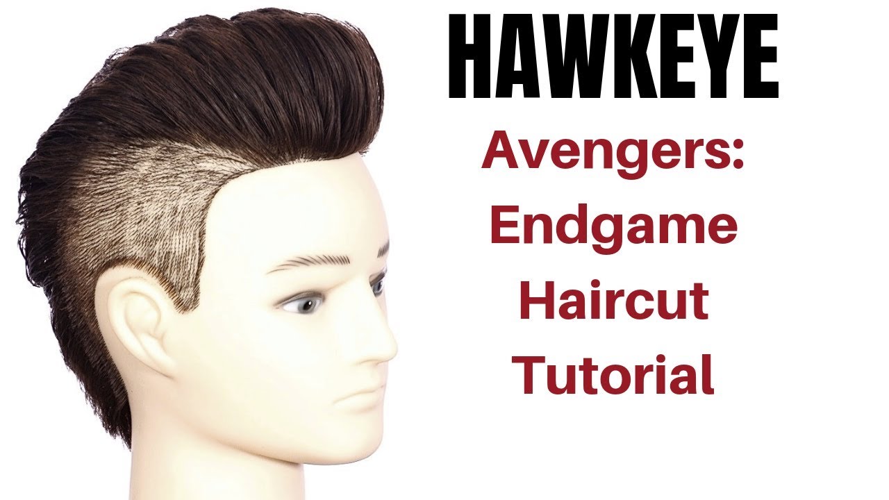 Avengers Endgame Hawkeye Haircut Tutorial - TheSalonGuy