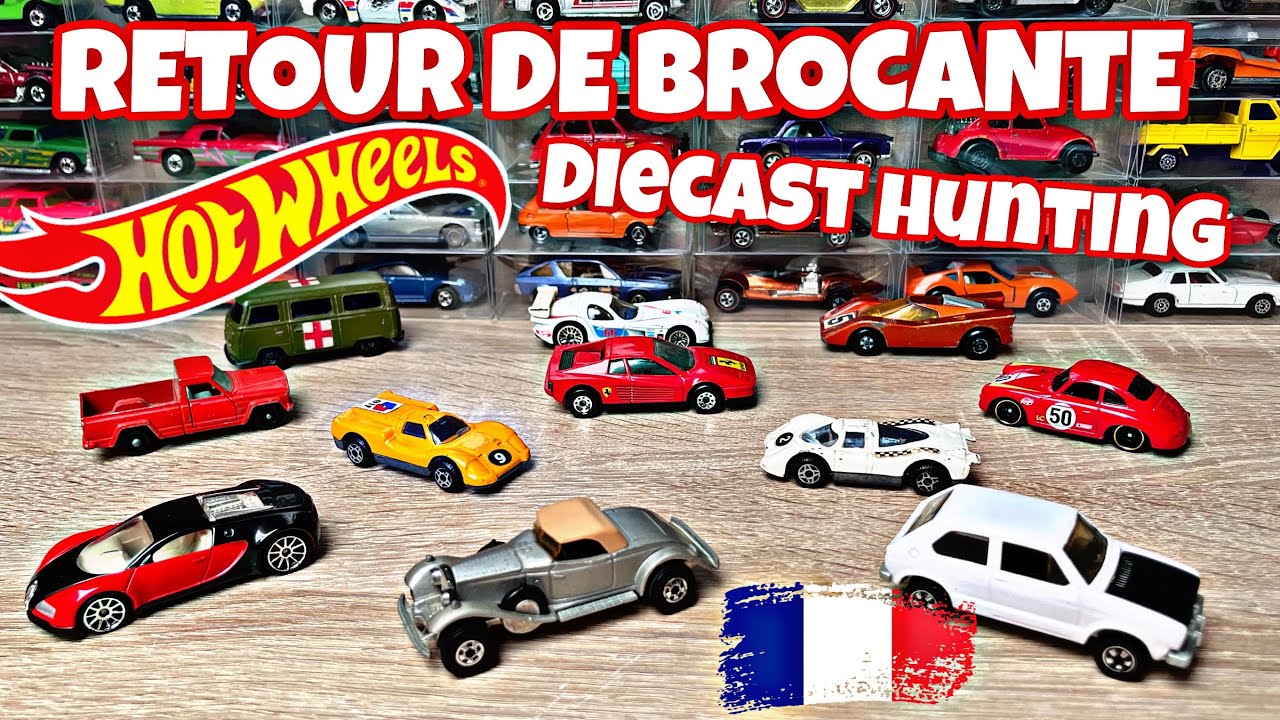 Retour de Brocante ! On trouve des Trésors 🤩🤩!!! #hotwheels #miniature #diecast #matchbox #antique