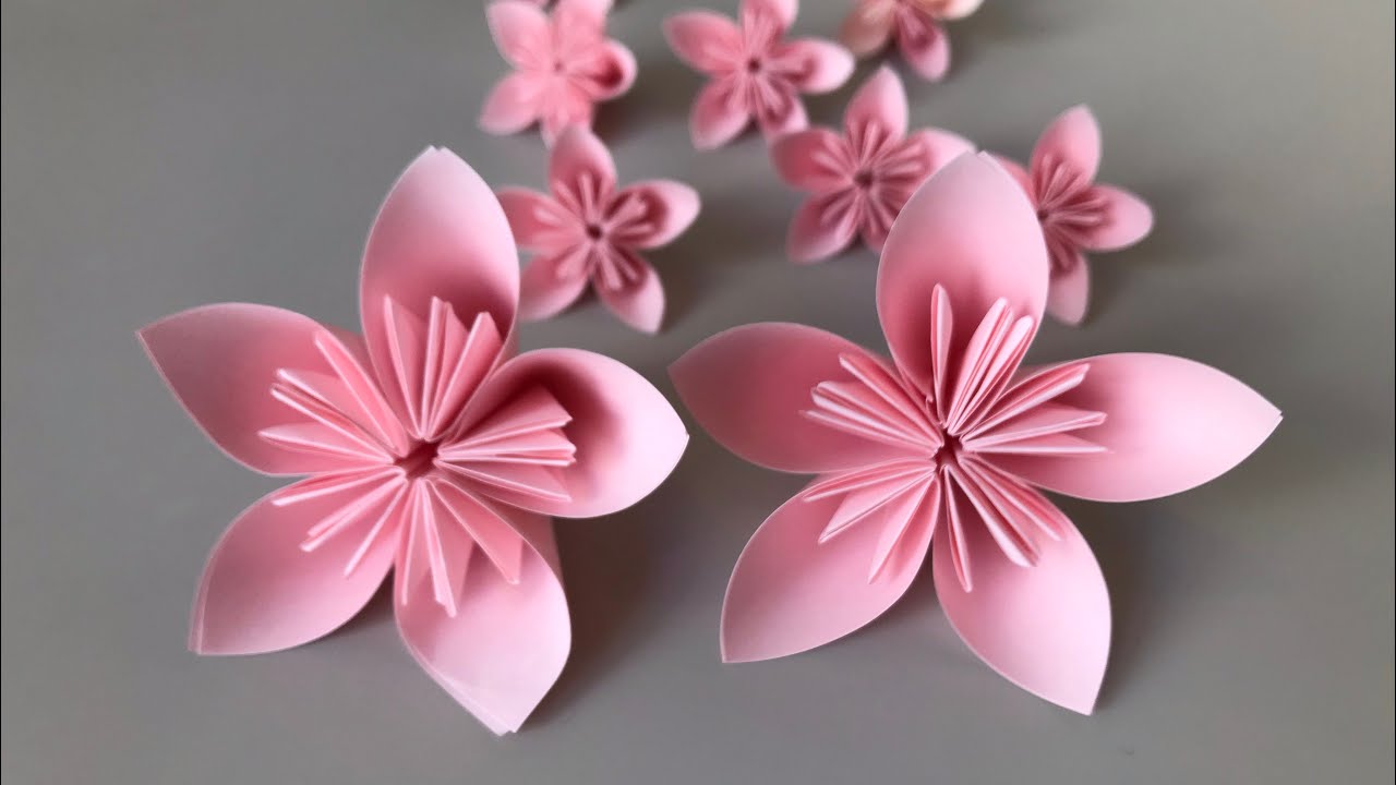 Cherry blossom DIY | How to make paper cherry blossom sakura flower