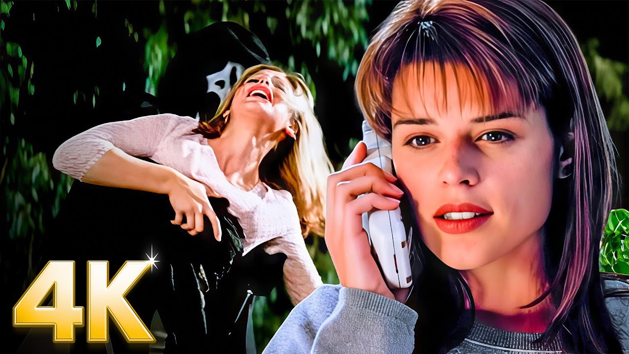 Najlepsze momenty akcji i horroru z trylogii Krzyk |⚡ 4K