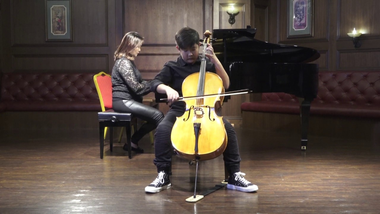 詹哲也 - Cello Concerto No.5 mvt.I by Friedrich Seitz