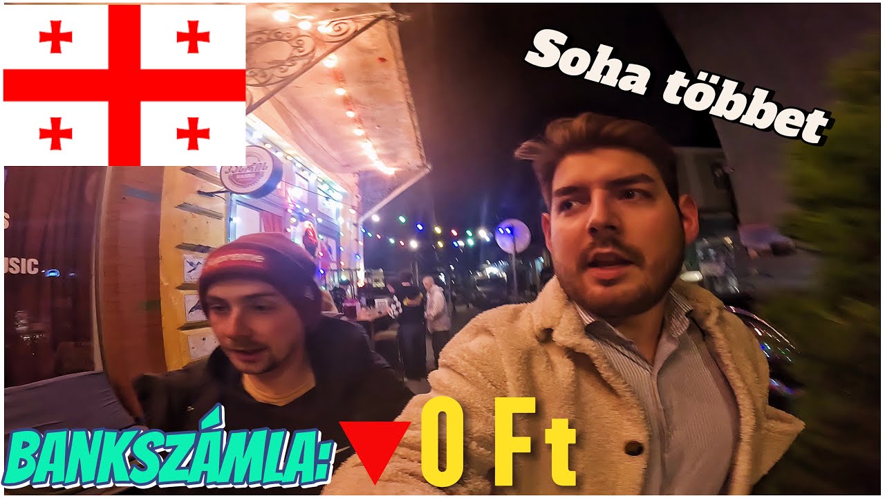 Evesztettük a PÉNZÜNK 🇬🇪 Batumi, Grúzia Vlog 6. Rész