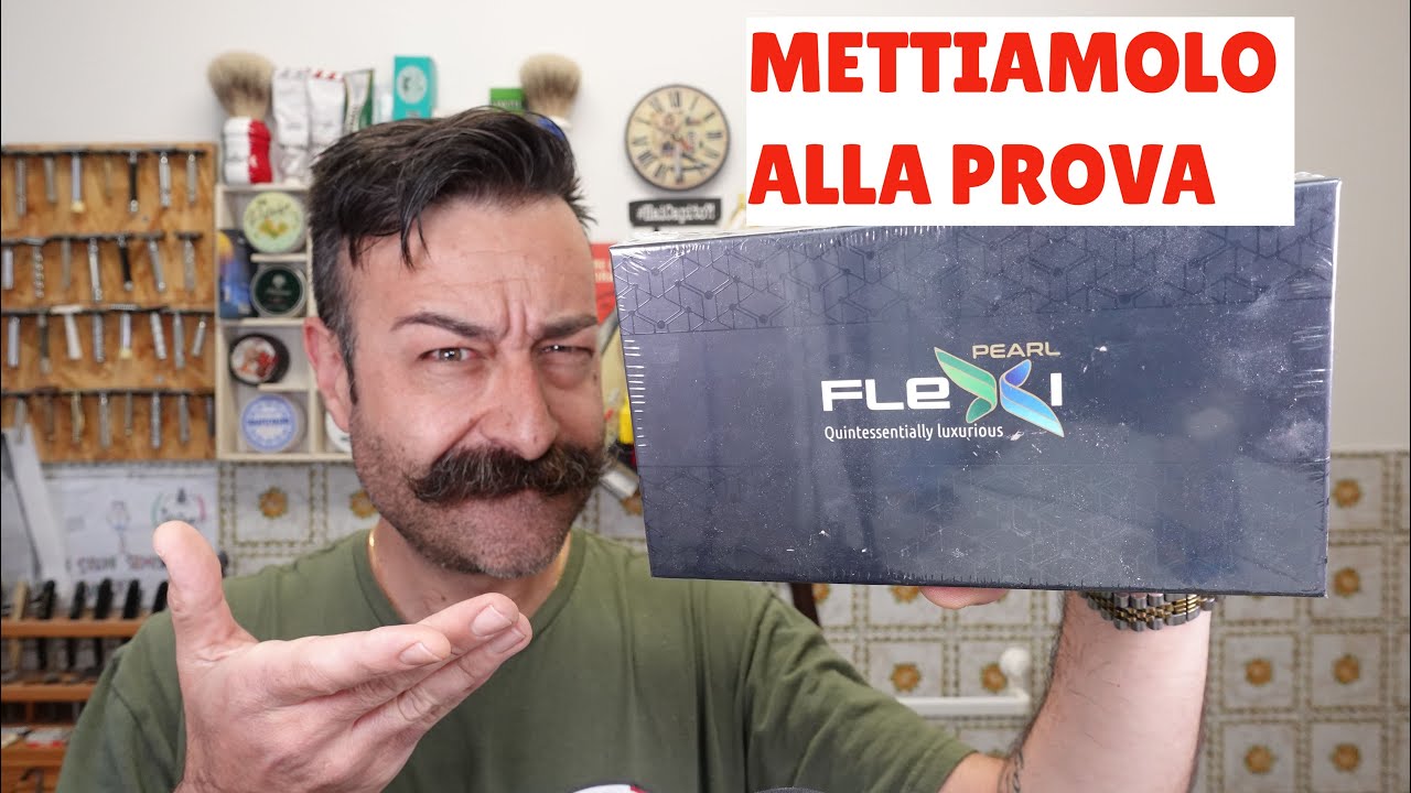 RECENSIONE RASOIO FLEXI V3 OPEN COMB PEARL SHAVING - SHAVING SET SOLO TGS