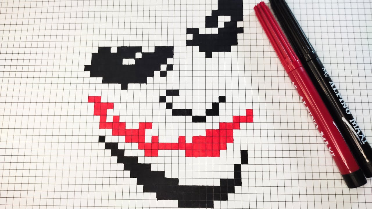 JOKER PİXEL ART. #pixelart #joker