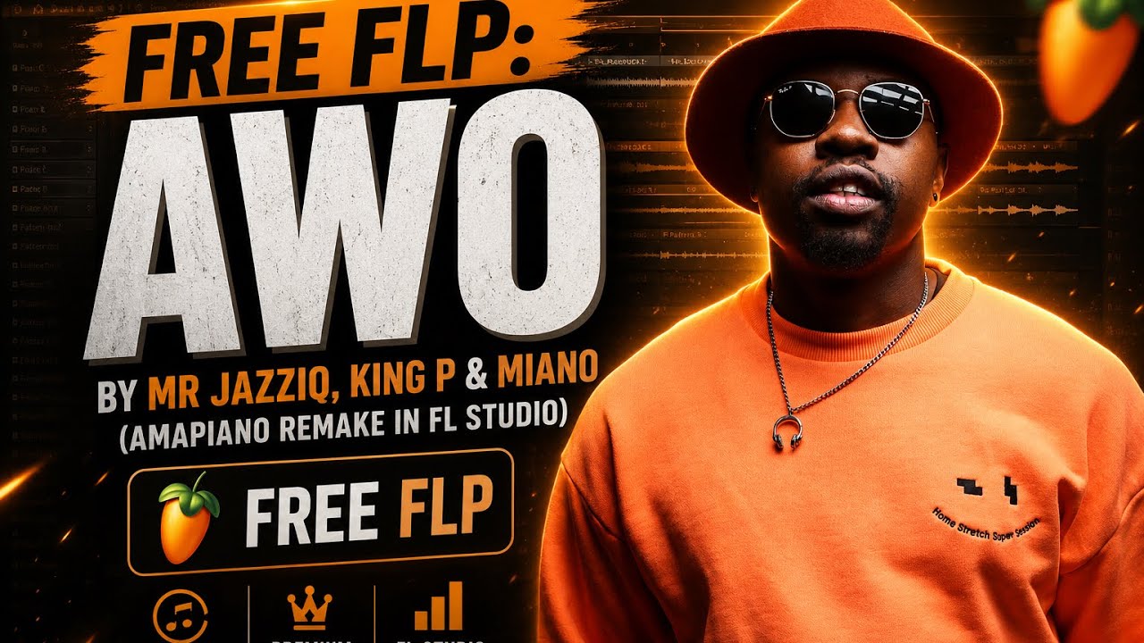FREE FLP: AWO by Mr JazziQ, King P & Miano (Amapiano Remake in FL Studio)