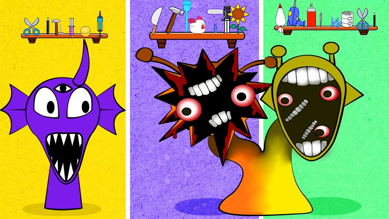 🚨 Sprunki in Danger! 😱 Ohh NO!! HELP Sprunki | Incredibox Sprunki SURVIVED Animation ver Game Book