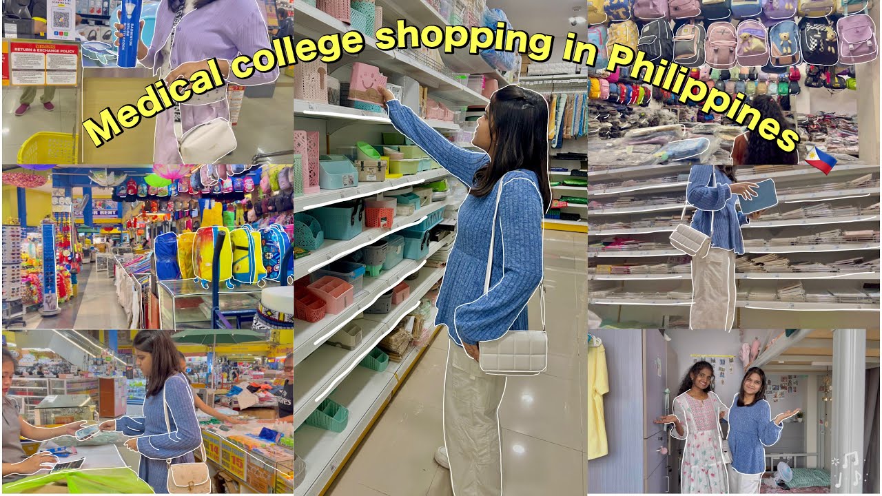 𝑴𝑬𝑫𝑰𝑪𝑨𝑳 𝑪𝑶𝑳𝑳𝑬𝑮𝑬 𝙨𝙝𝙤𝙥𝙥𝙞𝙣𝙜 𝑽𝑳𝑶𝑮 / MBBS in Philippines 🇵🇭