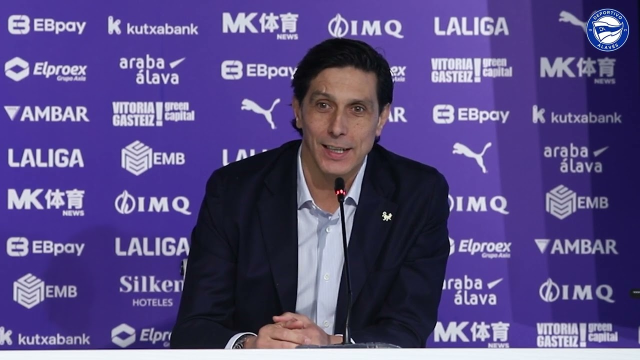 Presentación de Ángel Pérez | Deportivo Alavés
