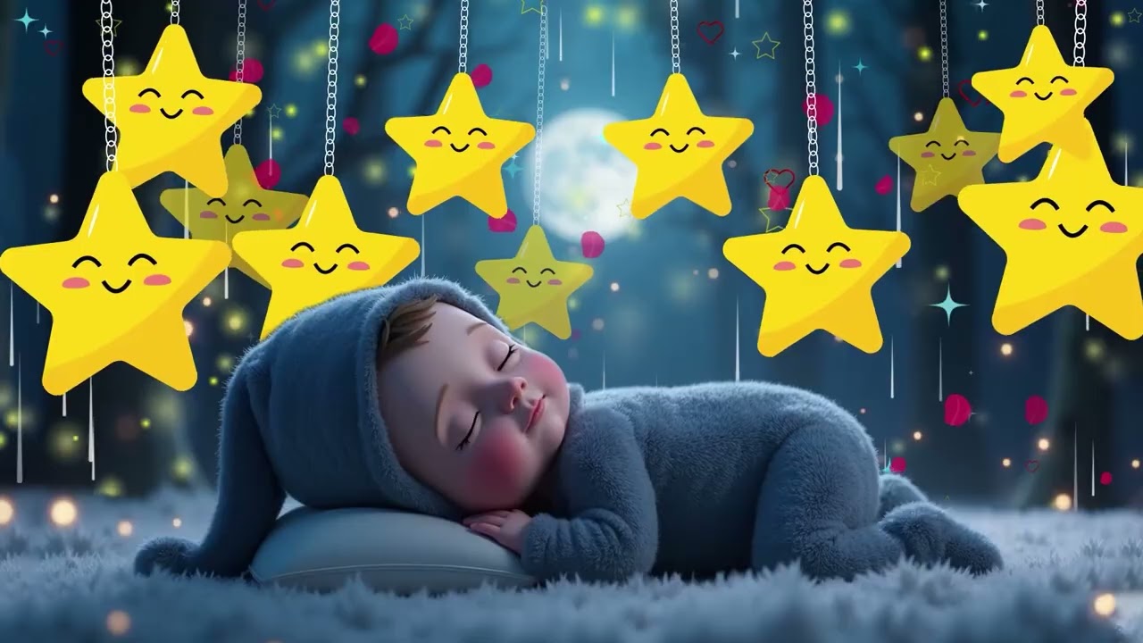Soothing Mozart Brahms Lullaby 🎶 Baby Sleep Fast 🌛 Overcome Insomnia ✨ Sleep Instantly Tonight