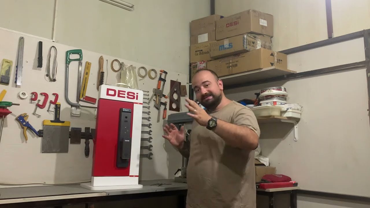 Desi Quic 0032+ Yüz tanıma , Parmak İzi , Şifreli Akıllı Kapı Kilidi (Görüntülü Görüşme)