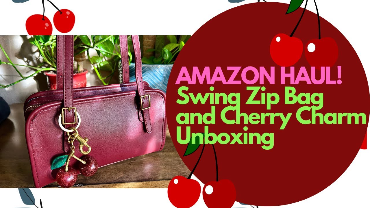 AMAZON HAUL! Swing Zip Bag and Cherry Charm Unboxing | These Are SO GOOD!