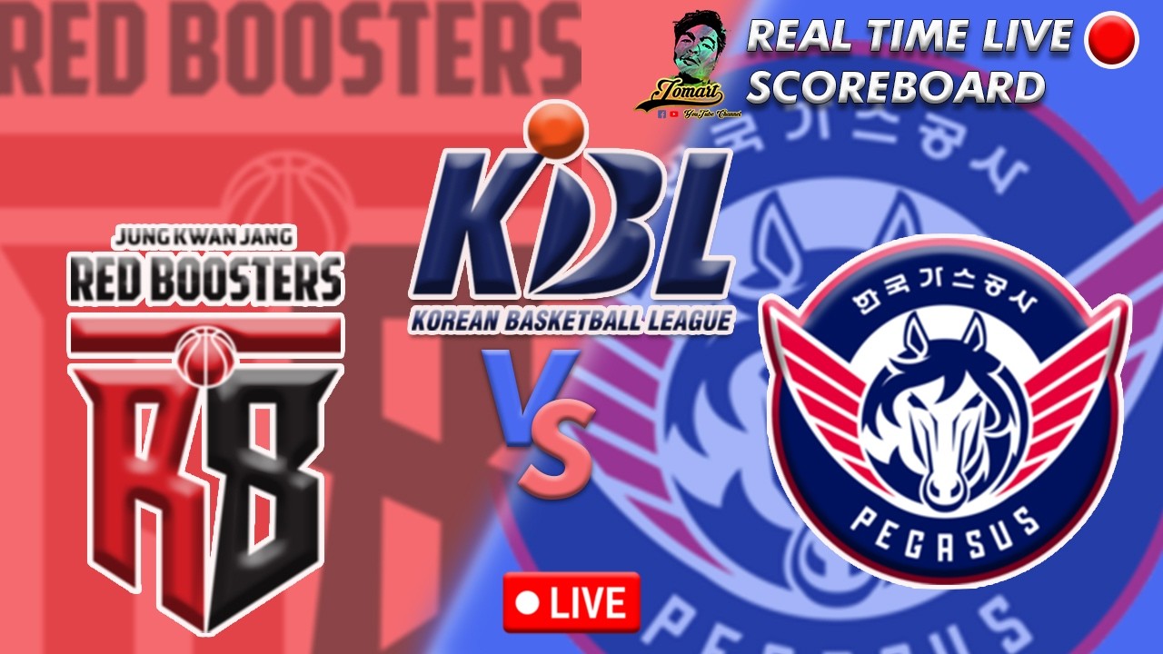🔴KBL LIVE JUNGKWANJANG RED BOOSTERS VS DAEGU KOGAS PEGASUS KOREAN BASKETBALL LEAGUE 03-07-26