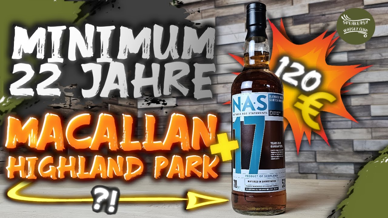 SWC Tasting: NAS 17 Jahre Blended Malt | Nur 120€?! Whaat?! | 53 Vol. %