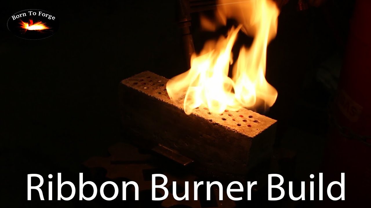 New Gas Forge Build - Part 1- Ribbon Burner