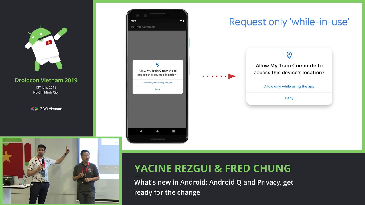 What's new in Android: Android Q and Privcy - Yacine Rezgui & Fred Chung