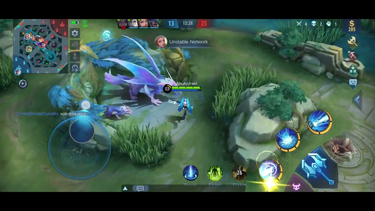 Mobile Legends: Bang Bang(TEAM FRUSTRATION) LAYLA SUPREME BUILD ONE MAN ARMY. But couldn't win.