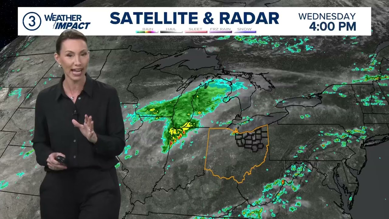 Cleveland weather: Rain on Thursday with temps in the low 70s