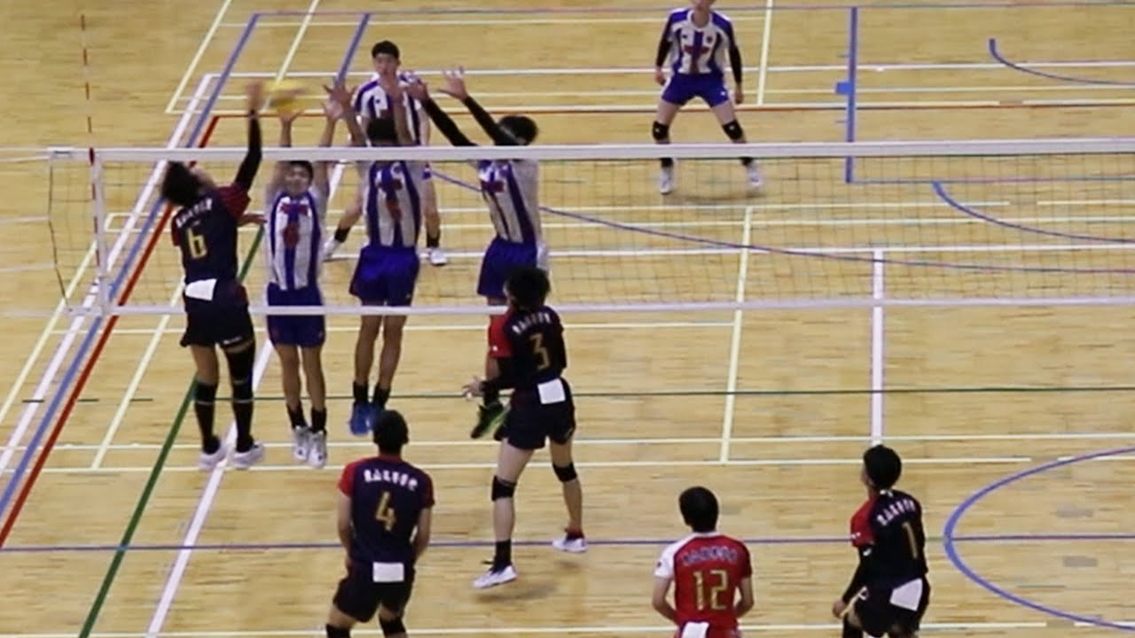 【天皇杯京都2024・決勝】東山 vs 洛南 第１セット　＜男子バレーボール＞