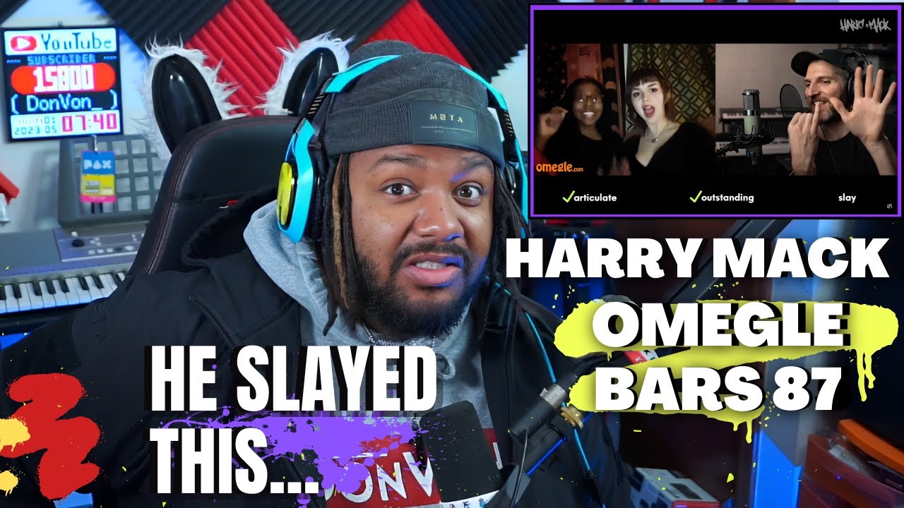 Он сошёл с ума!!! | HARRY MACK OMEGLE BARS 87 (Реакция)