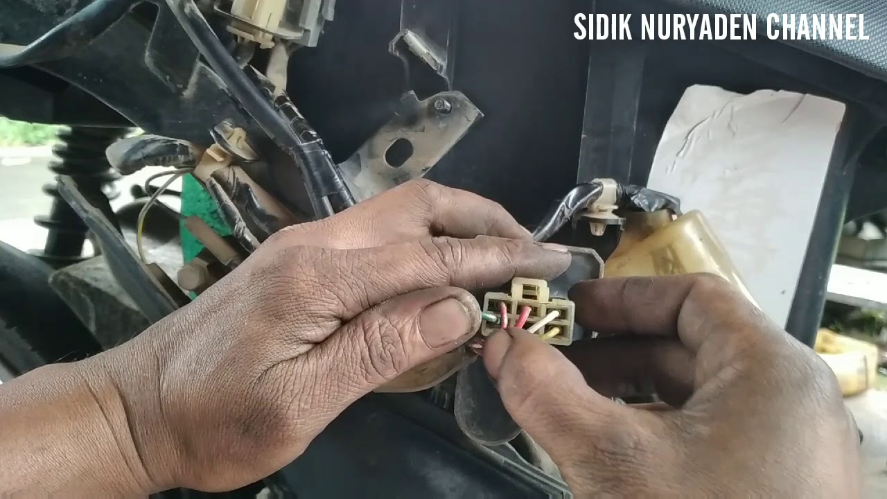 Cara Cek Jalur Kabel Pengisian Aki Honda Beat Injeksi Lama.Aki Cepat Tekor,Drop,Mati.