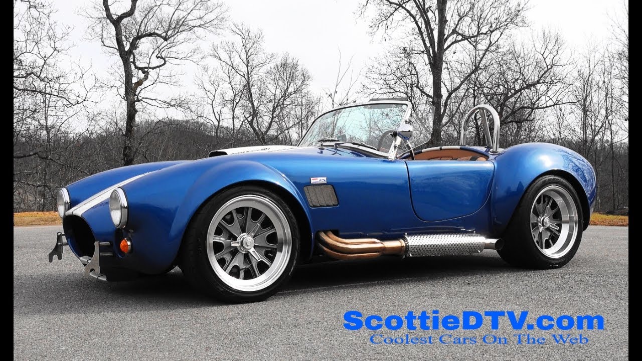 Stacked & Stitched! 427 Powered Shelby Cobra Leaves Pro Auto Custom Interiors
