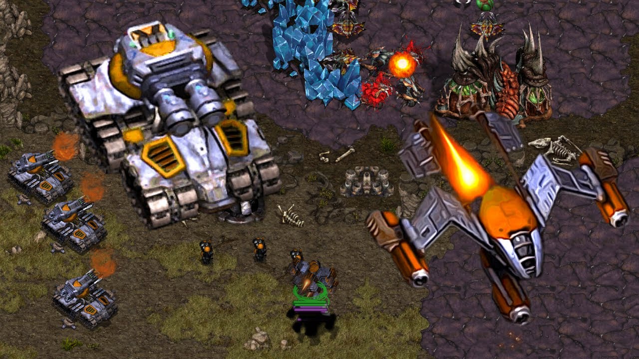 Tank / Wraith vs Zerg ???