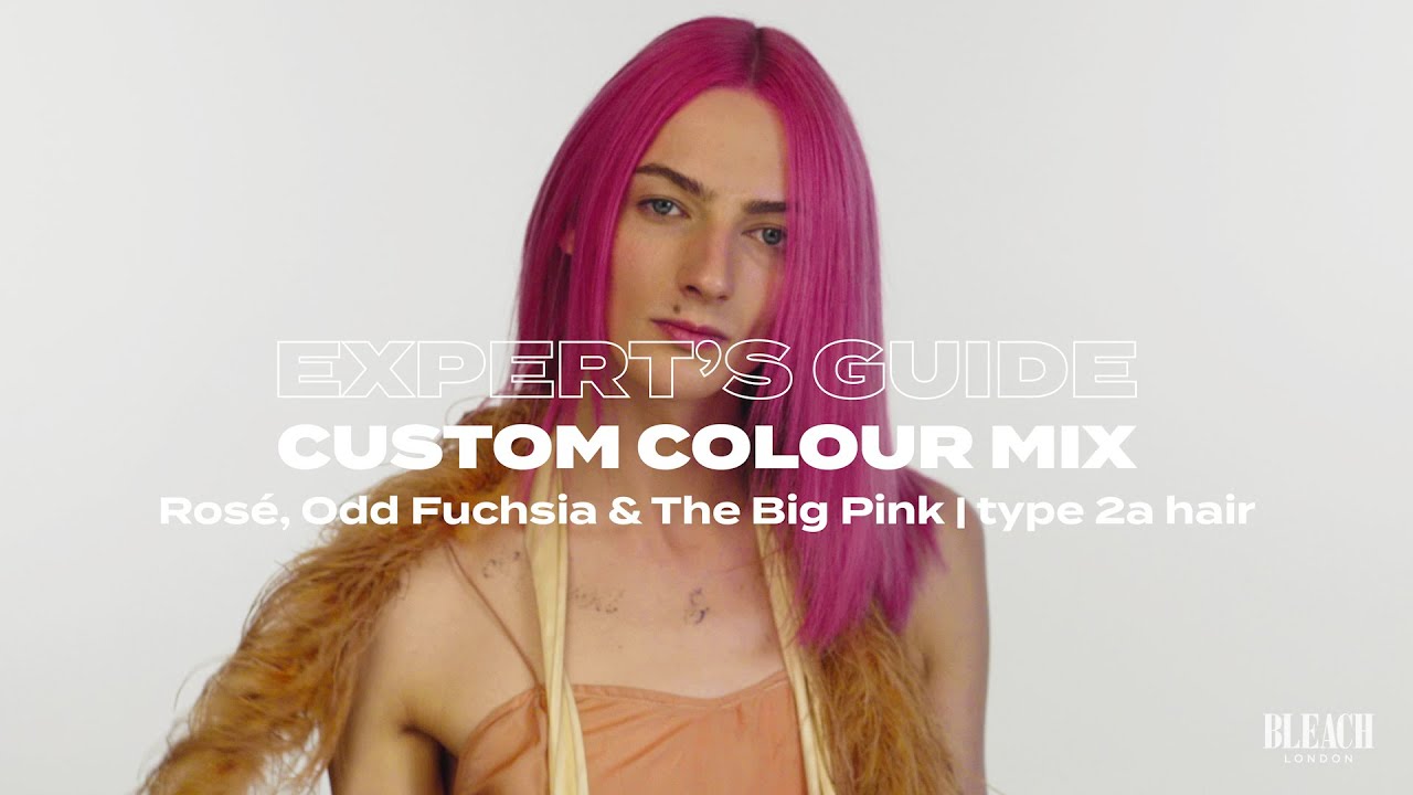 Bleach London - Pink Super Cool Colour Mix - How To Guide