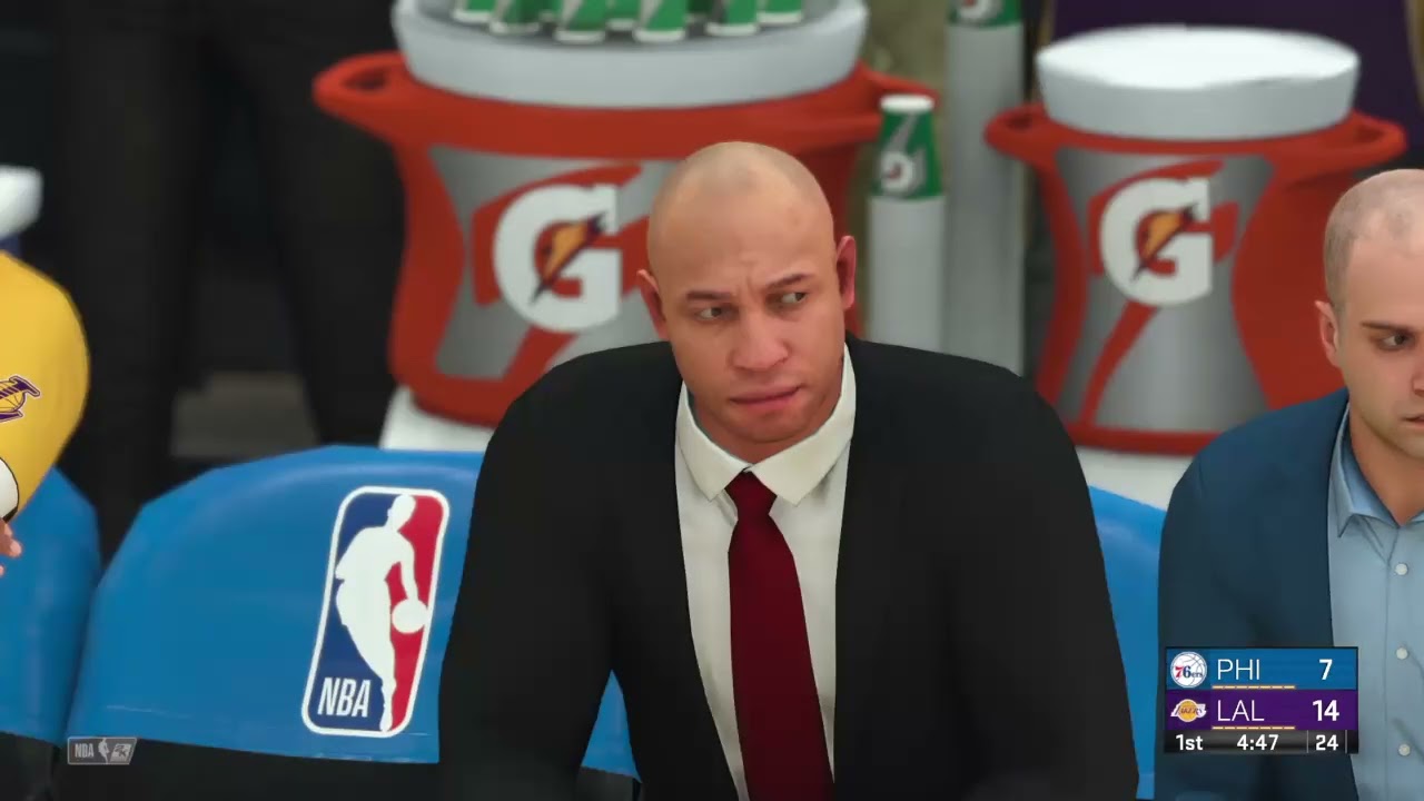 NBA 2K23 76ERS vs Lakers