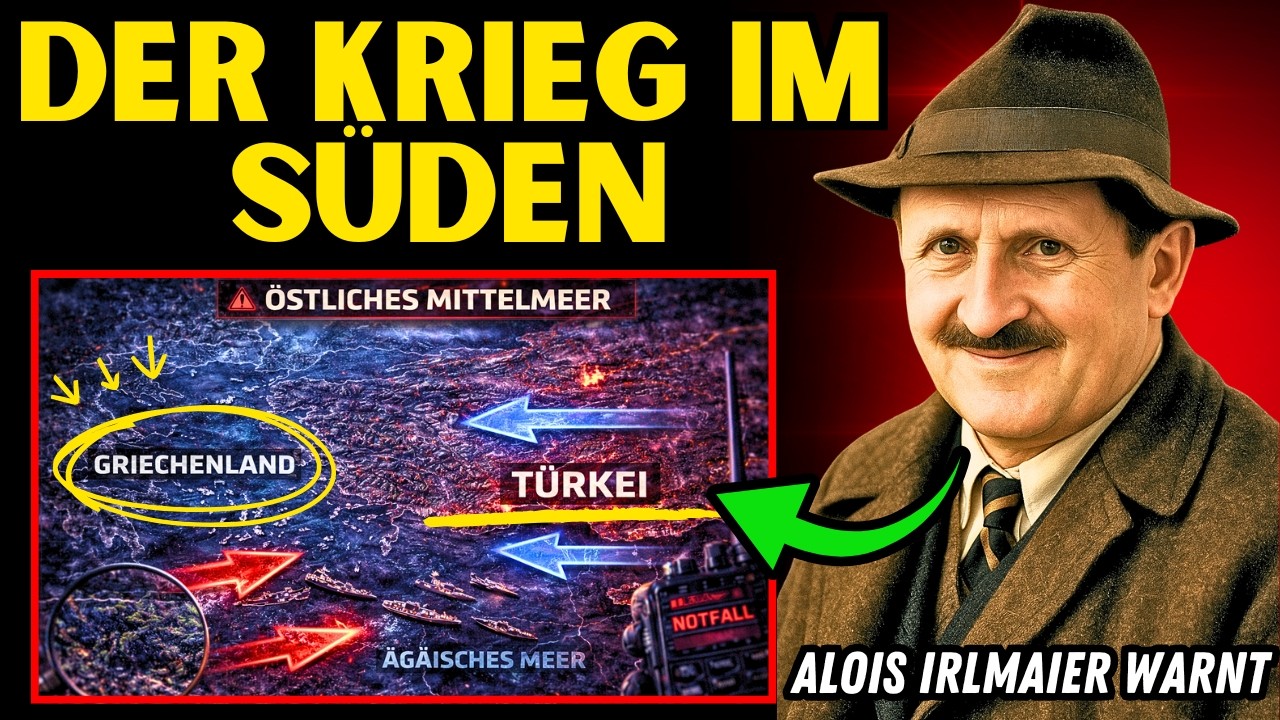 Die Mittelmeer-Front: Alois Irlmaier Karte Der Eskalation In (Griechenland & T&uuml;rkei)