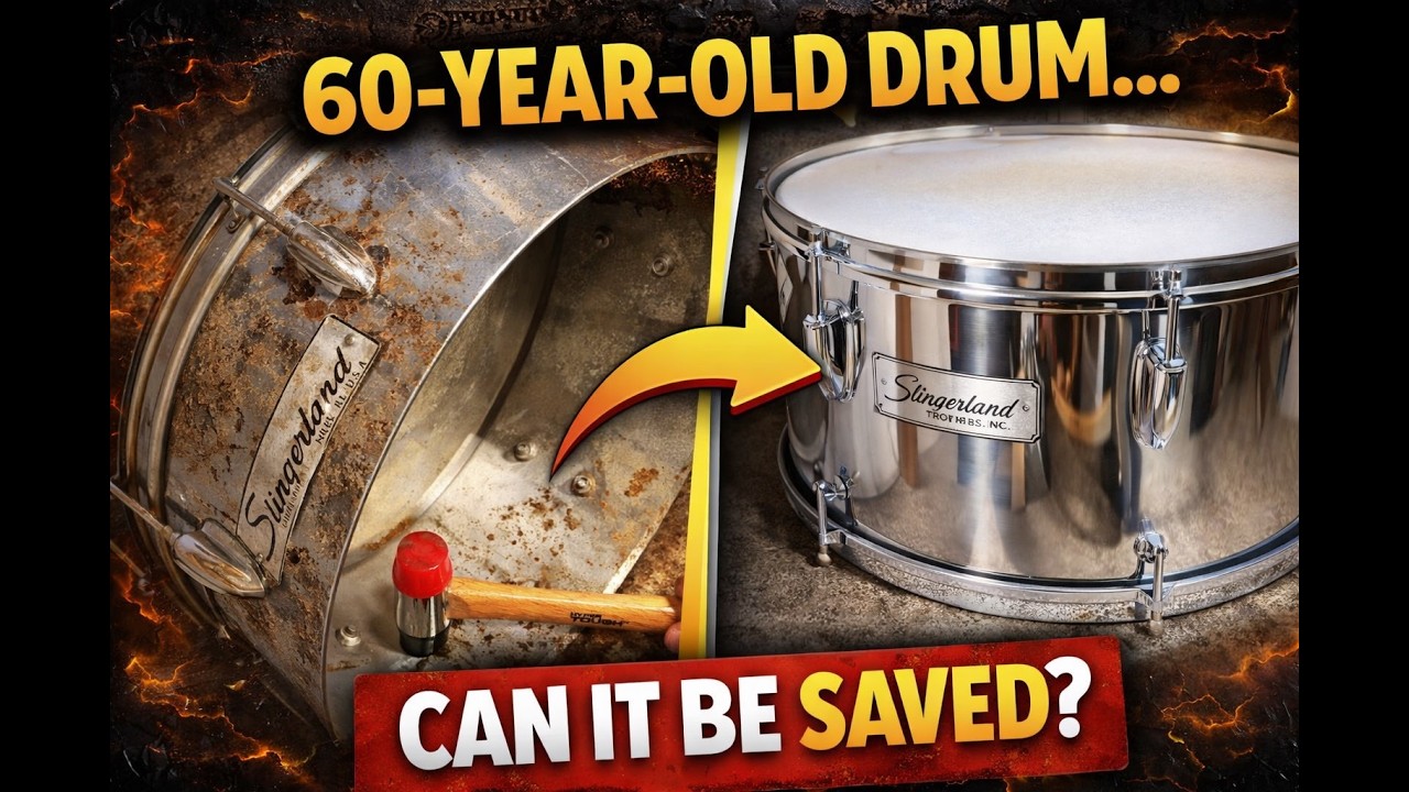 Can This 1960s Slingerland Timbale Be Saved?