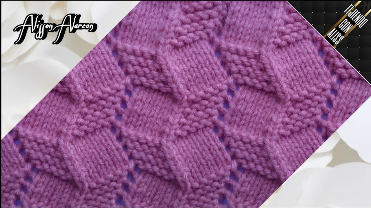 #503 - TEJIDO A DOS AGUJAS / knitting patterns / Alisson . A